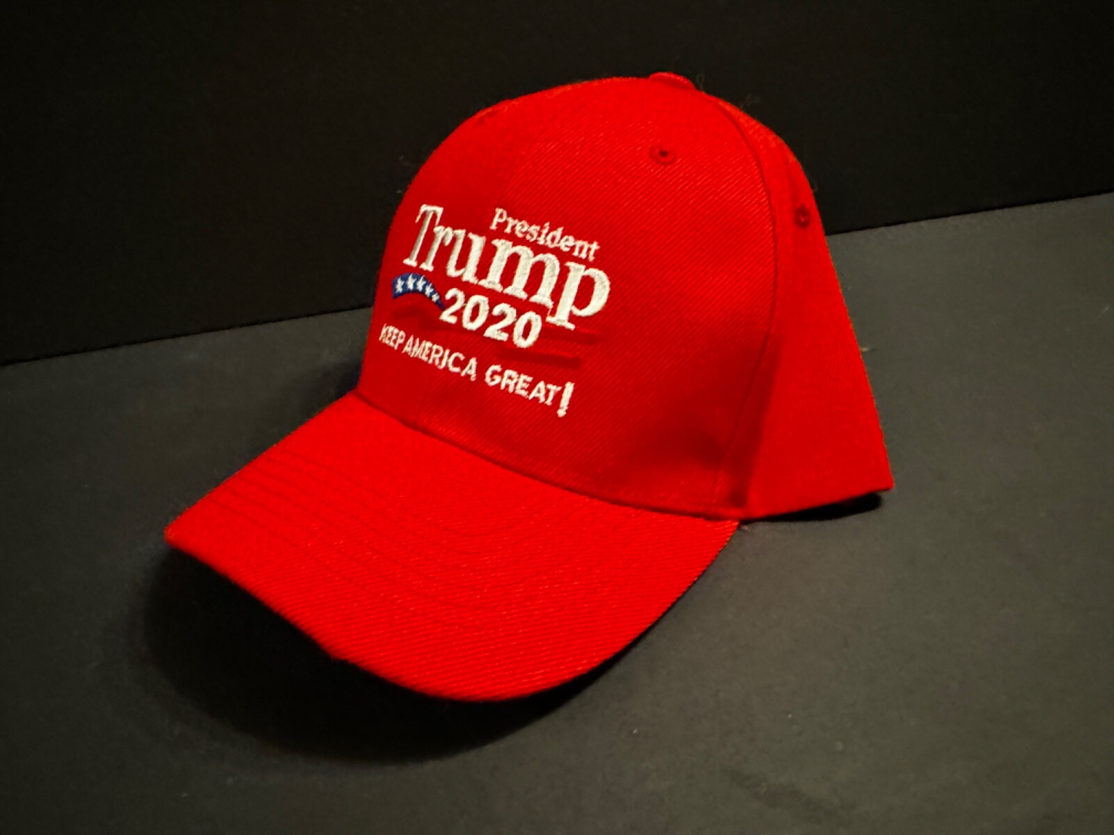 “GENUINE!” President DONALD TRUMP 2020 Campaign Hat Cap Keep America Great” RED