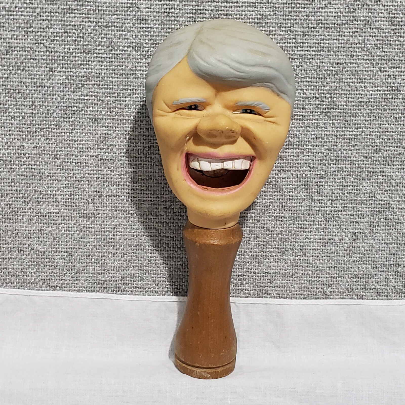 Vtg 1976 Bottle opener President Jimmy Carter Head