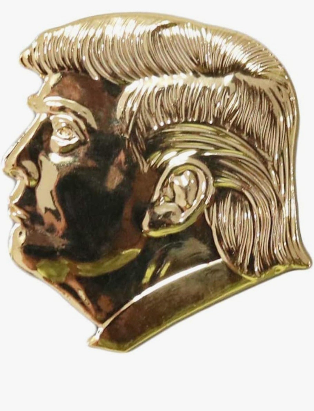 President Donald Trump Pin, Gold Plated Lapel Pins, 1.2″ X 1.2″, 1 Pack