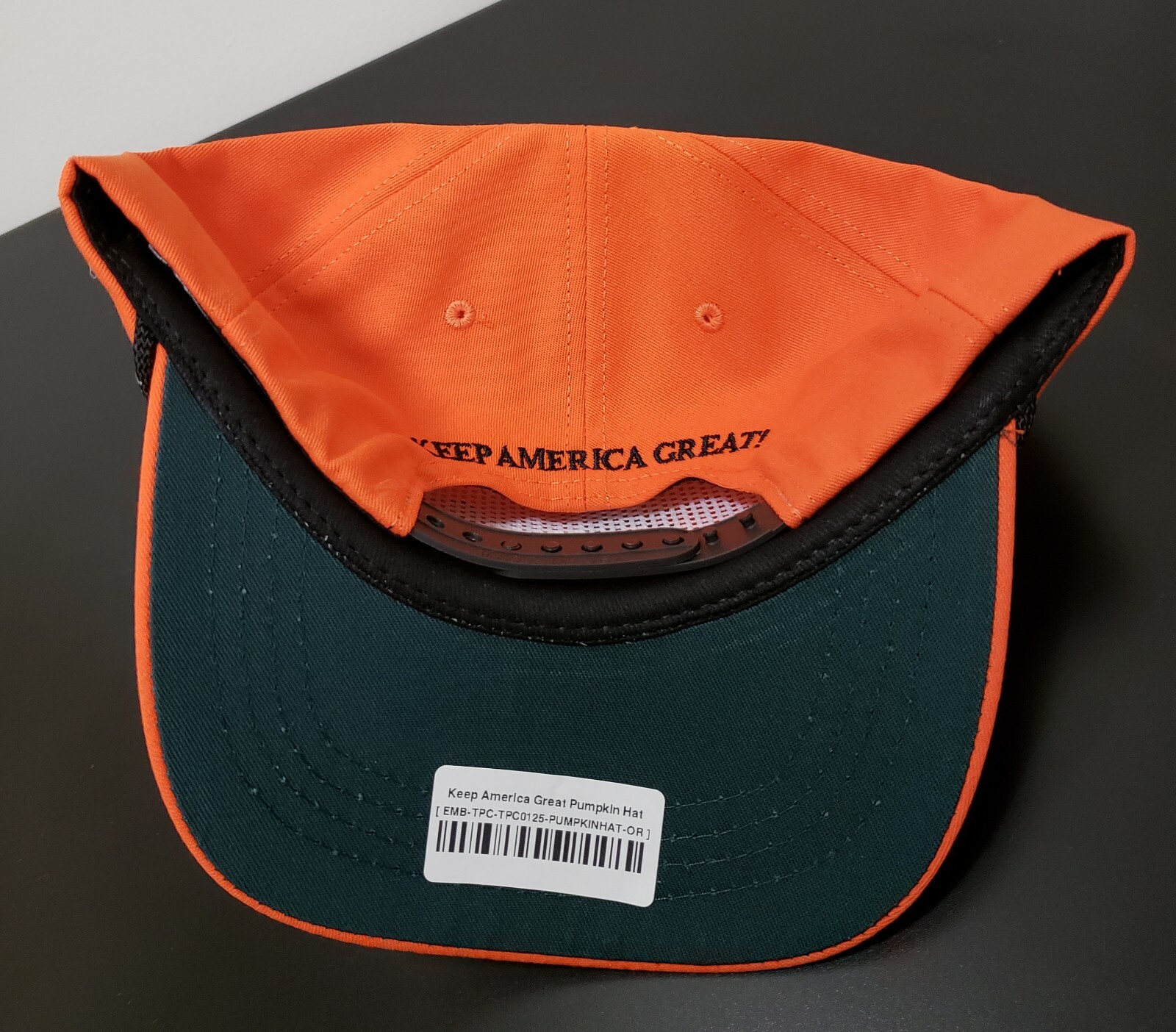 Official Donald Trump 2019 Halloween Pumpkin MAGA Hat Make America Great Again