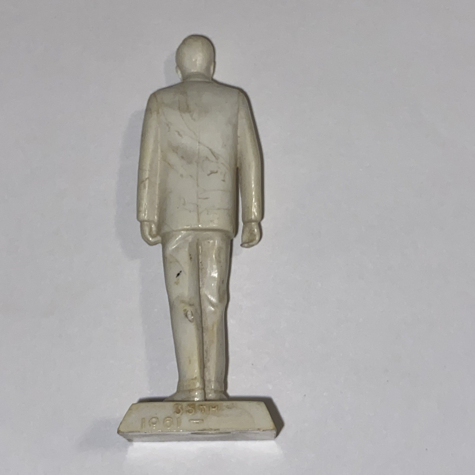 Marx Square Base Kennedy Figure 60mm Hard Plastic Candidate for President NP4