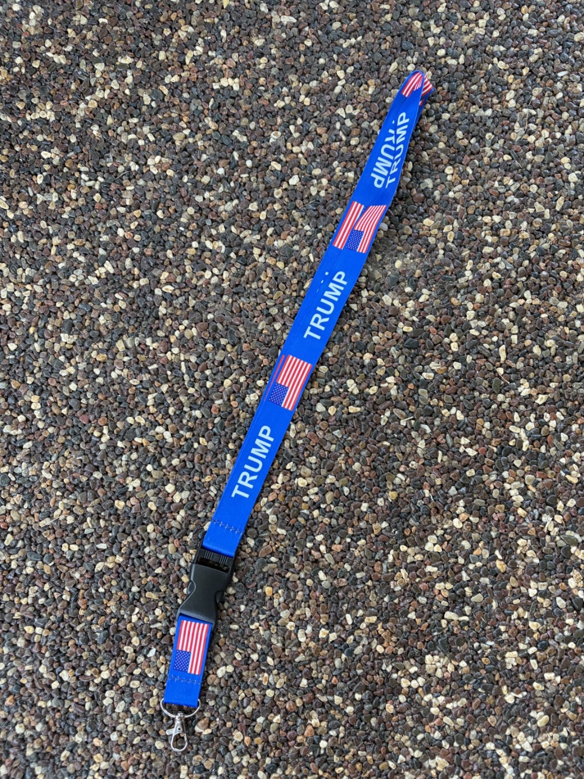 Trump Lanyard with American Flag 2020