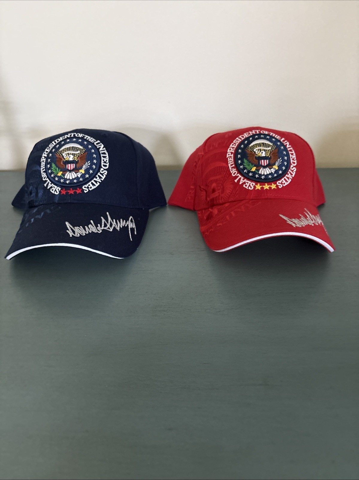 MAGA Trump Adjustable Hat Lot Of 2 NEW