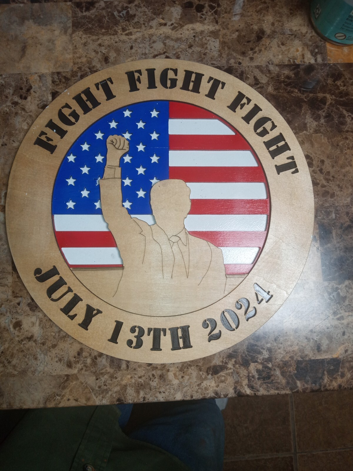 Trump’s Assassionation Attempt Plaque