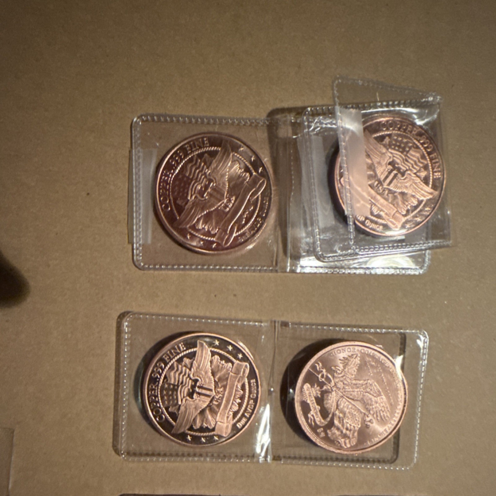 Donald Trump Commemorative copper Coin & Novelty Bill 12 item lot
