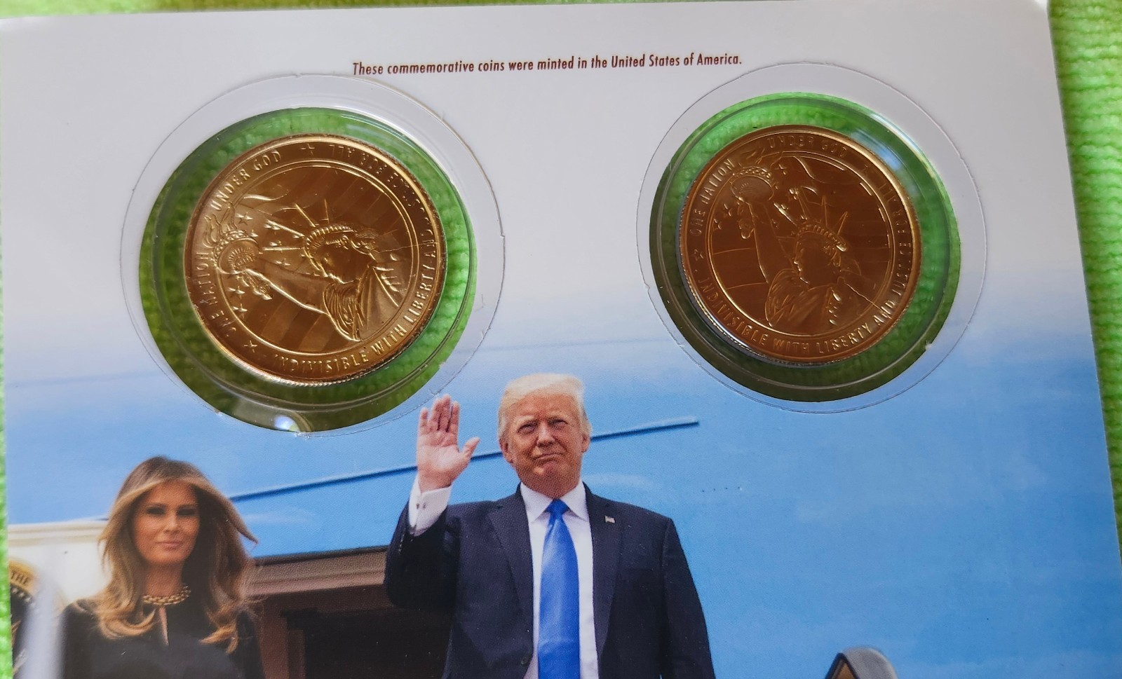 💥Donald Trump & Ronald Reagan Collectable COIN SET🔥Ridiculously Rare!🔥