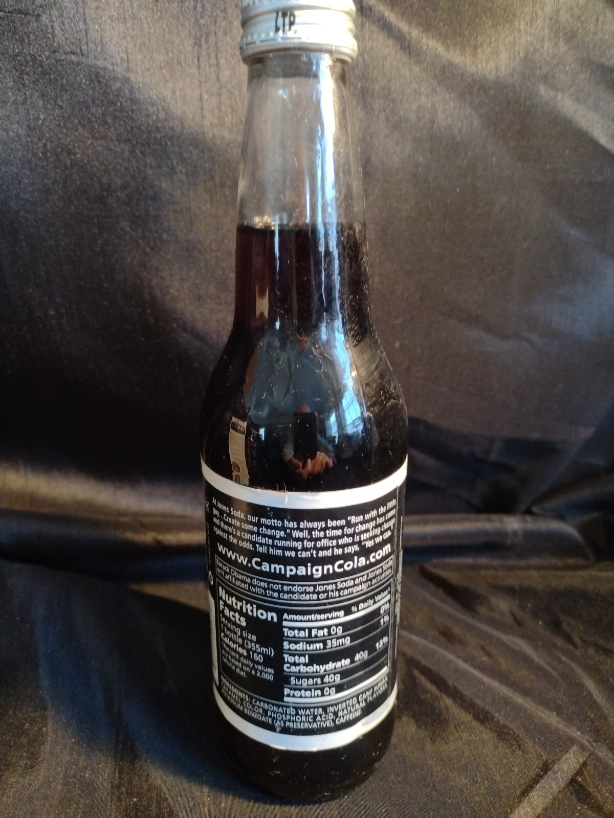 OBAMA “Yes We Can” Cola, Full 12oz Bottle +4Pak Obama/McCain Carrier