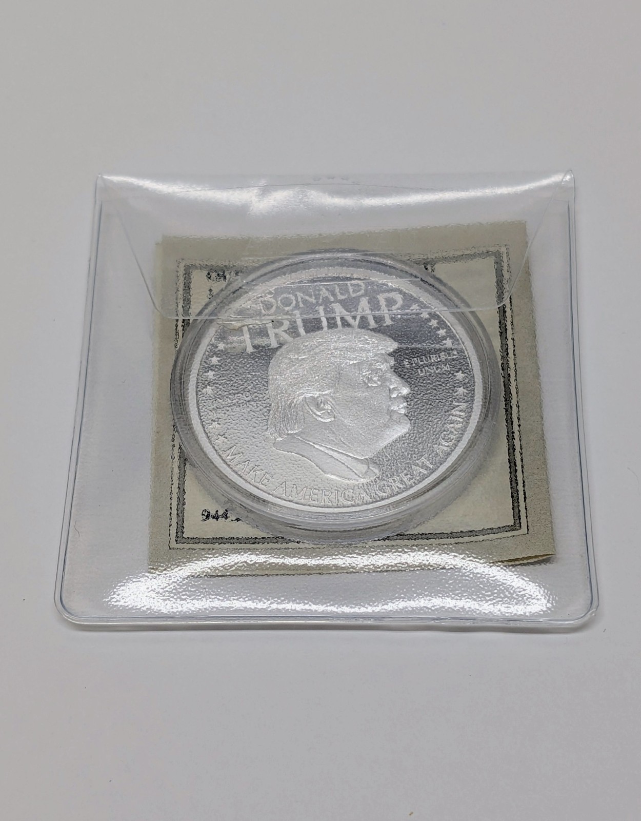 Speeches of DONALD TRUMP Commemorative Silver Coin Collection American Mint COA