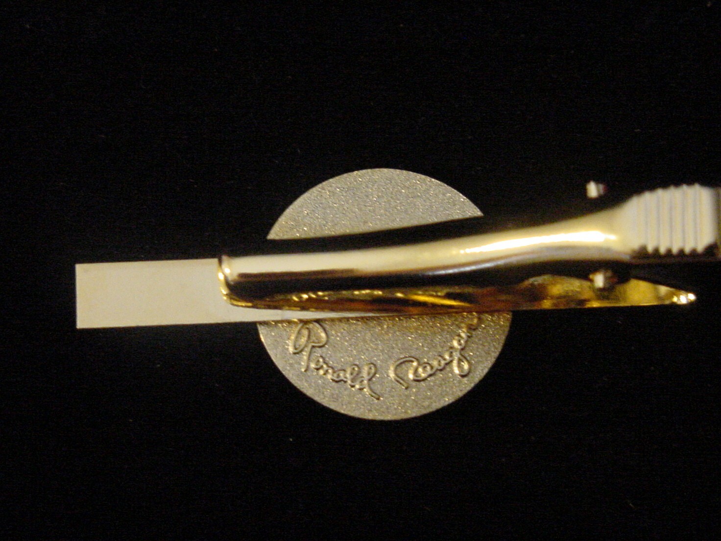 President Ronald Reagan tie clip – Presidential seal tie clip