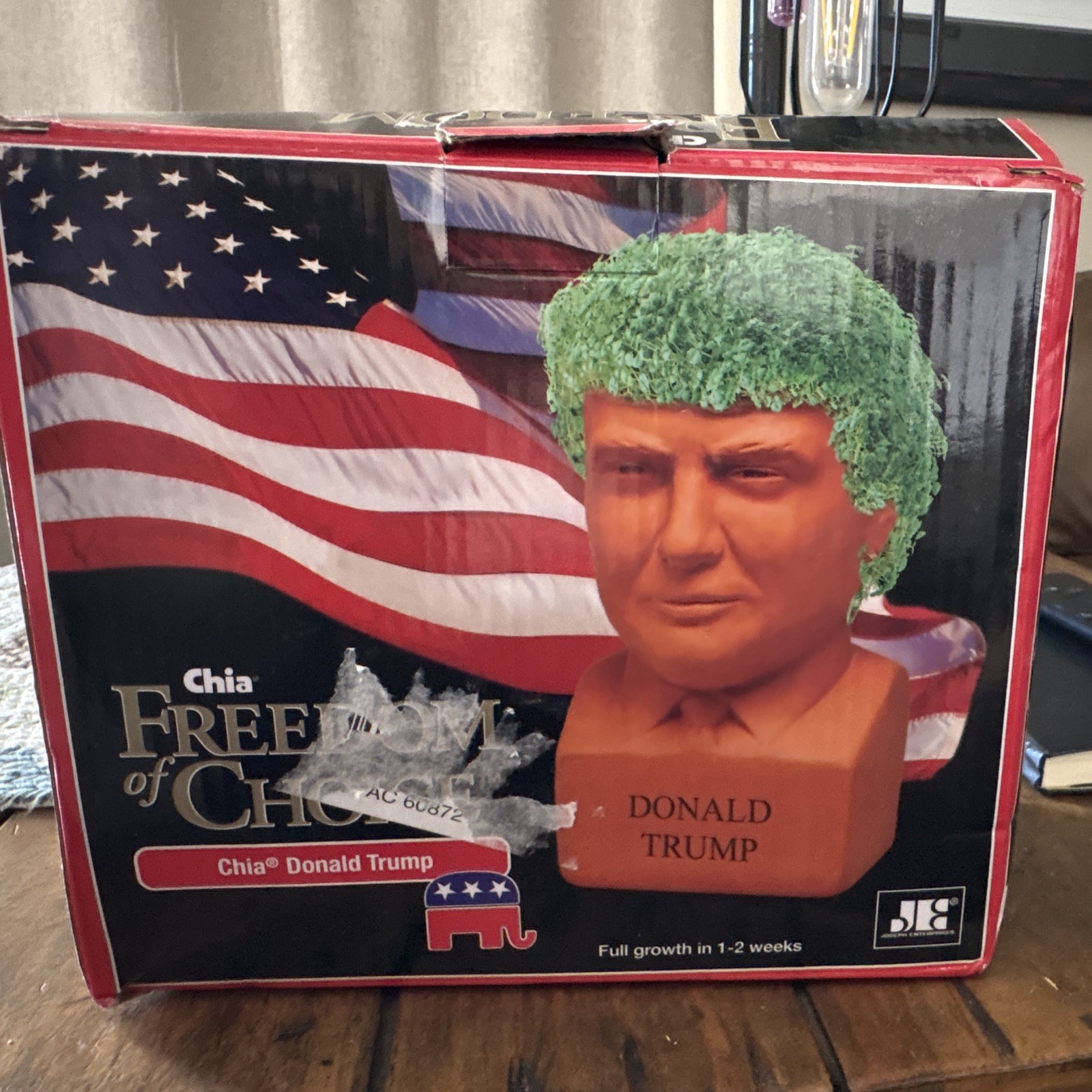 President Trump Chia Pet ‘Freedom of Choice’ | Donald Trump | 2017 | USA🇺🇸