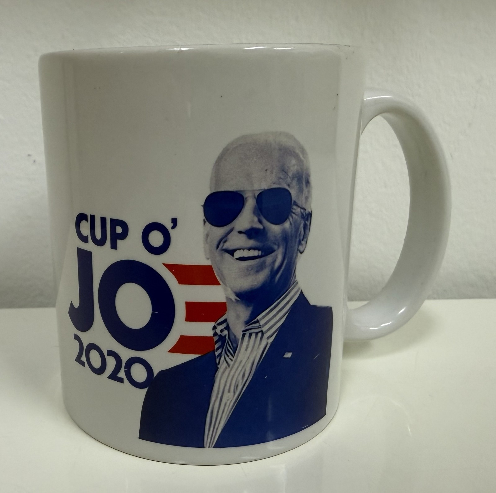 Joe Biden 2020 Cup O Joe White Coffee Mug Collectible Made USA