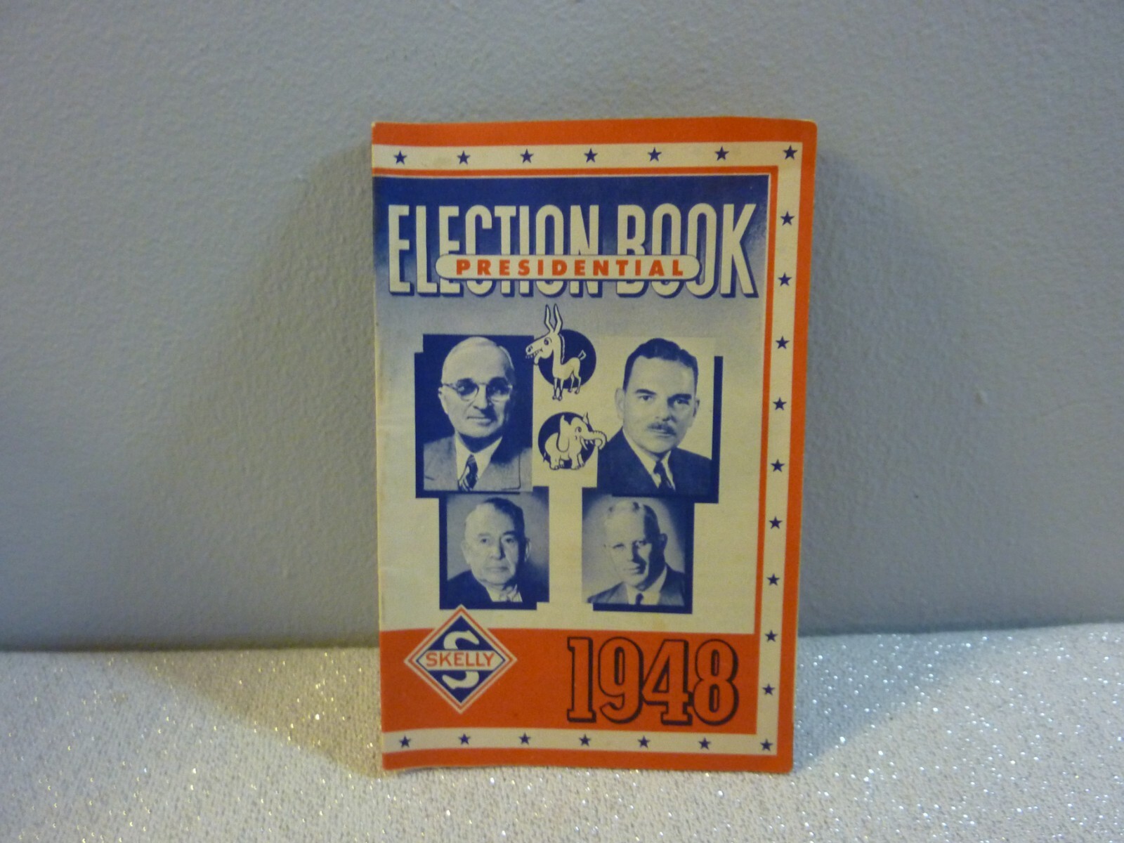 Rare Vintage 1948 Presidential Election Book Skelly Gas Truman!