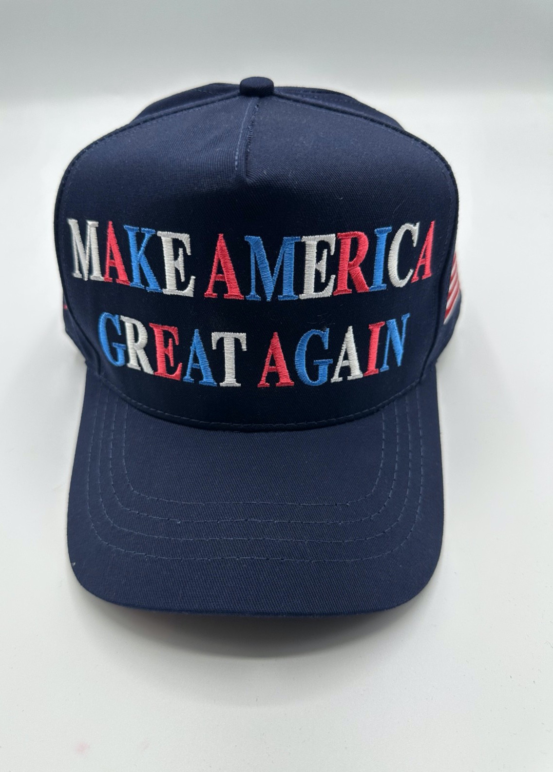 Official Make America Great Again Trump Cali Fame 1776 Blue Snapback Hat Cap
