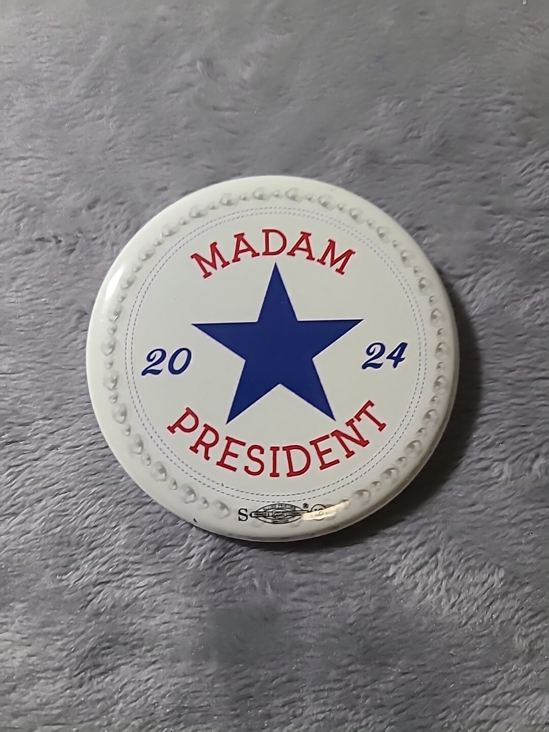 Kamala Harris Madam President Official Campaign Button!!! 2024
