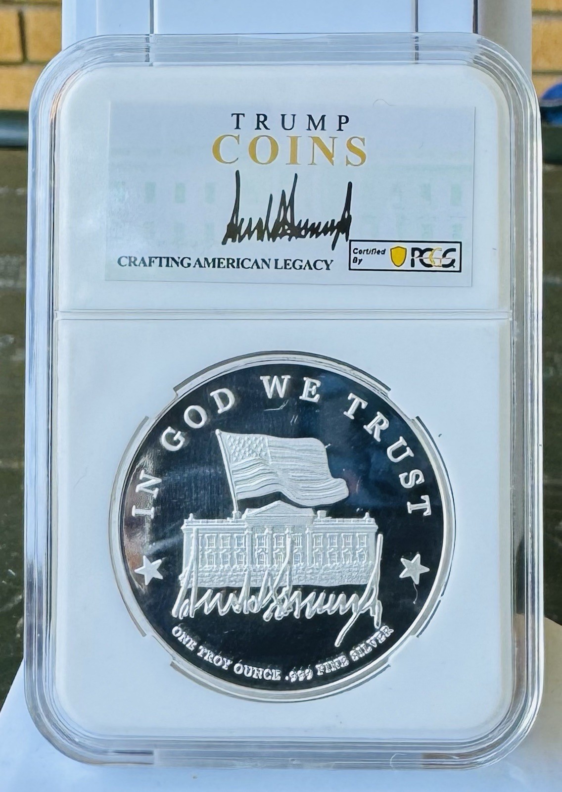 DONALD J. TRUMP – 2025🔥”MEDAL” TRUMP COINS (1) OZ .999 FINE “SILVER MEDALLION”