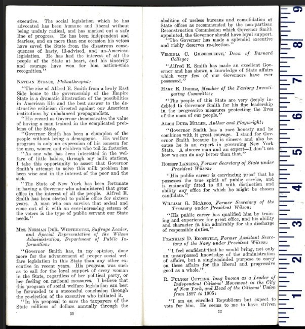 1928 WHAT EVERYBODY WANTS TO KNOW GOV ALFRED SMITH DEMOCRAT NOMINEE HOOVER NY
