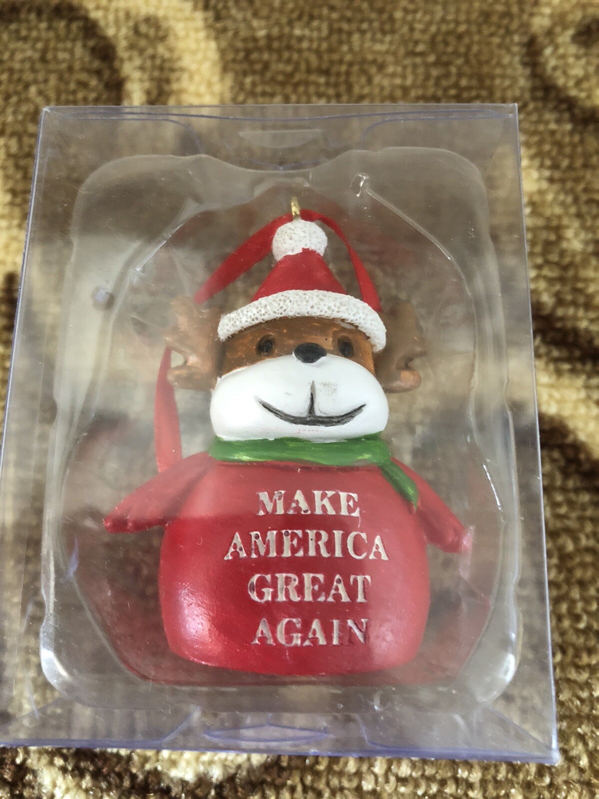 🇺🇸🎄the 45th President Collection: Christmas Ornament Santa Ceramic 3D