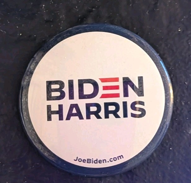 Biden Harris Official Campaign Button President 2020