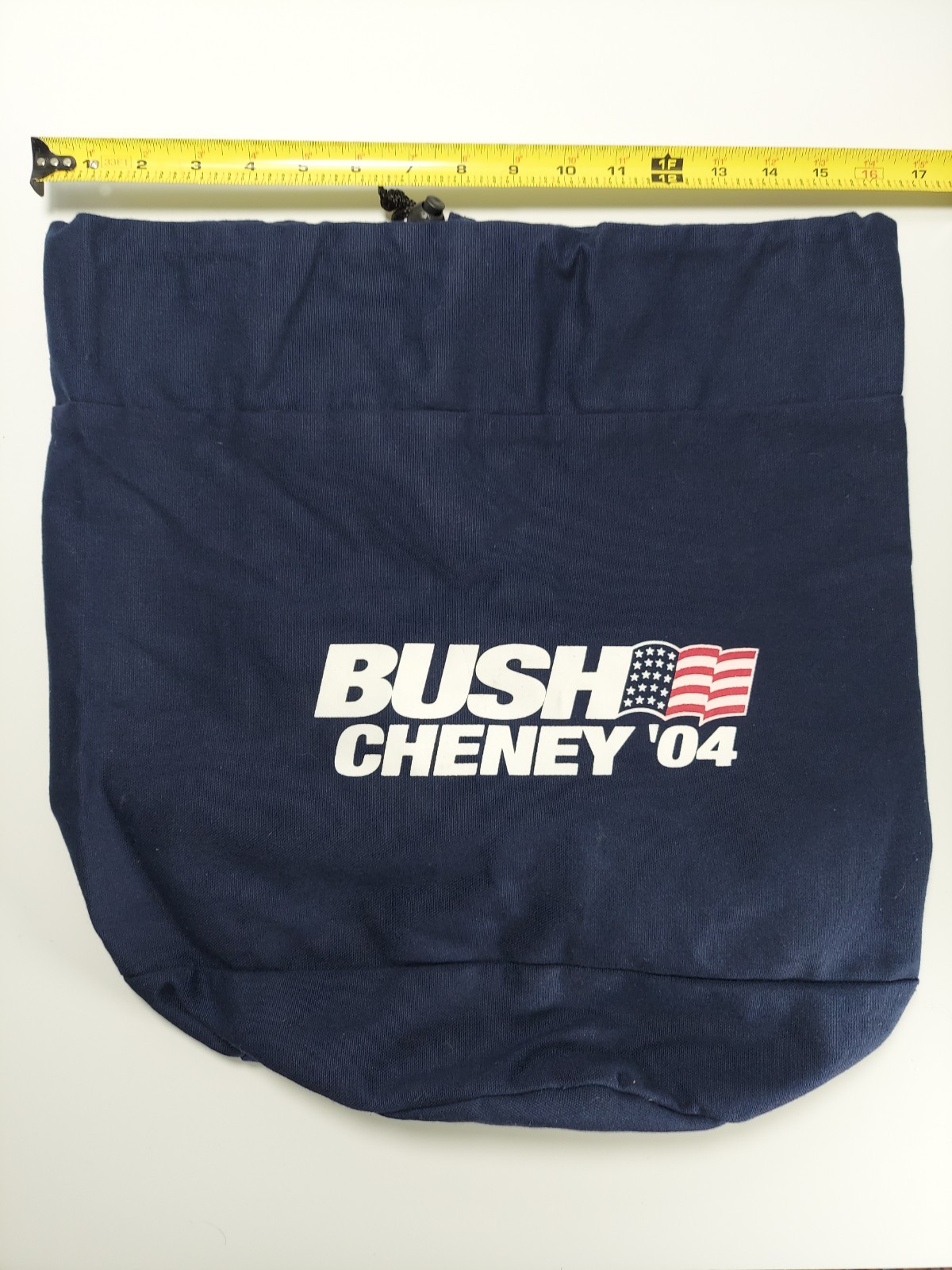 Bush and Cheney 2004 Canvas Cloth Shopping Bag with Strap / Needs some fixing…