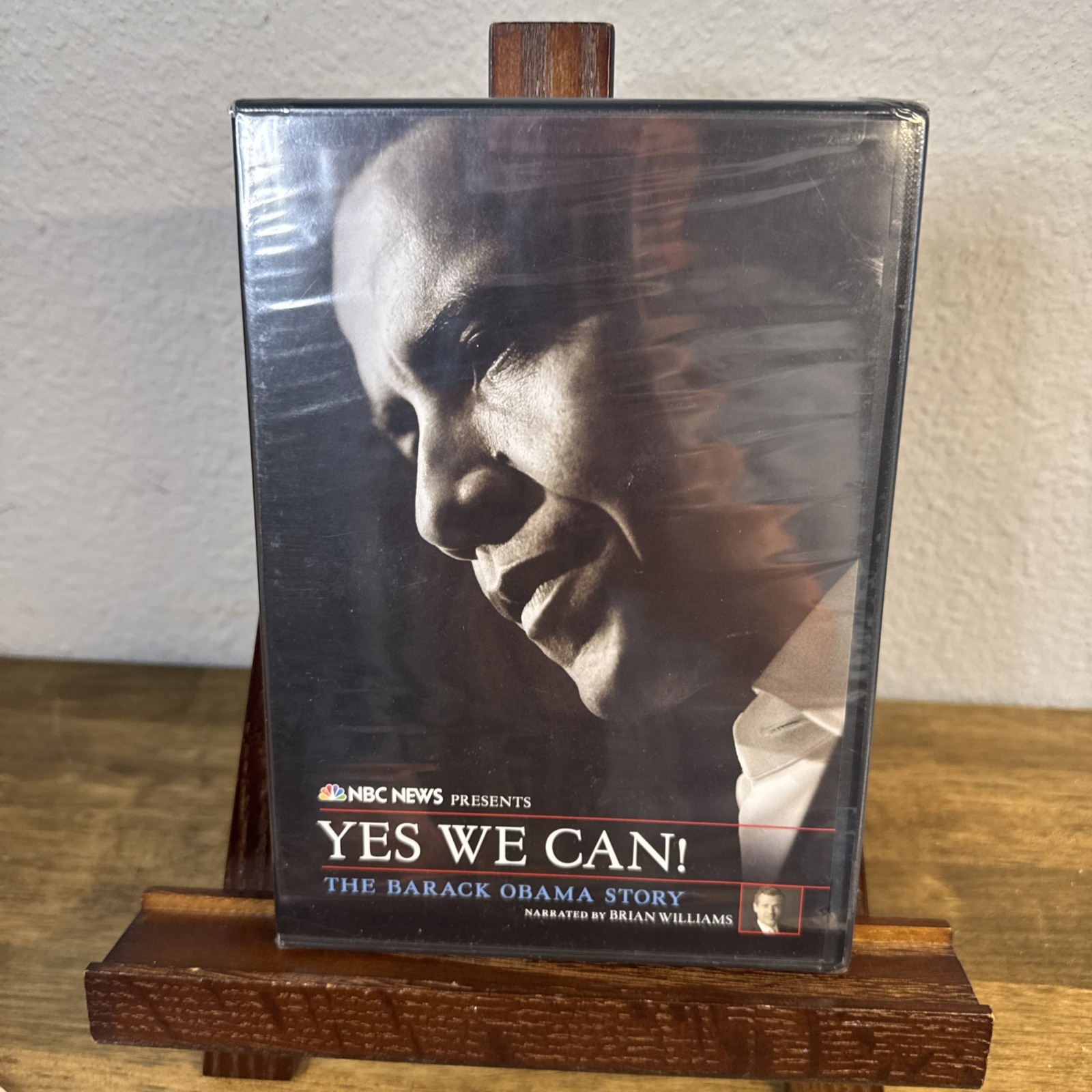 Lot 3 Barack Obama Political Campaign Memorabilia-sticker Paper Fan, Sealed DVD