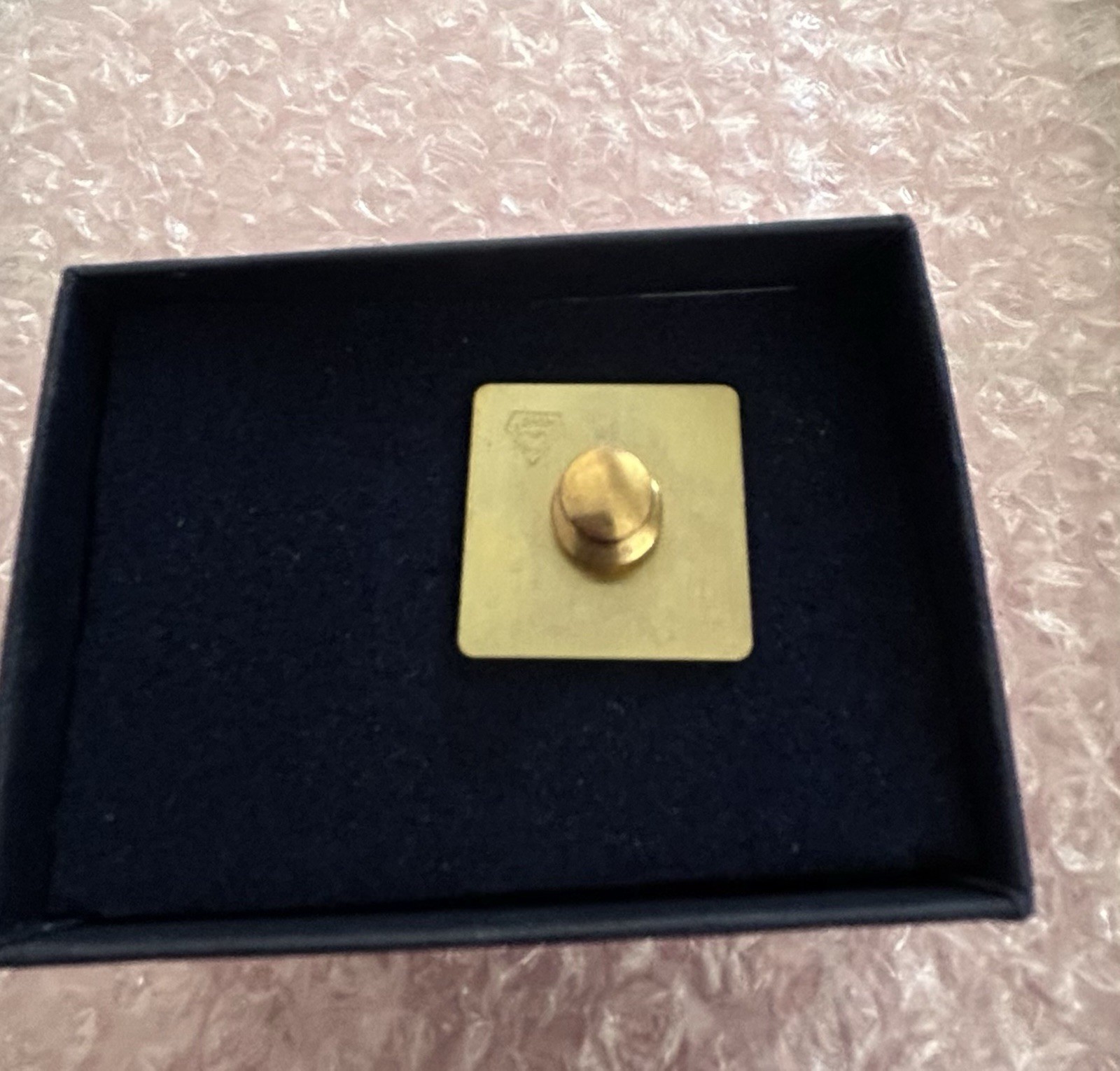 JOE BIDEN President Lapel Pin Blue Enamel UNION MADE UAW 2179 in Signature Box