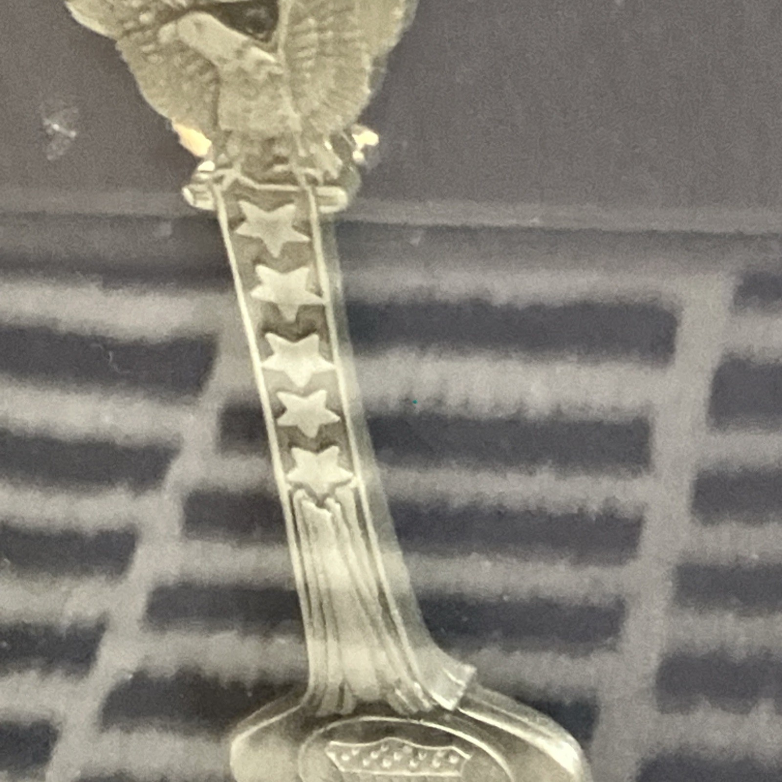 Presidential Ronald Regan And John F Kennedy Silver plated Spoon Set In Frame