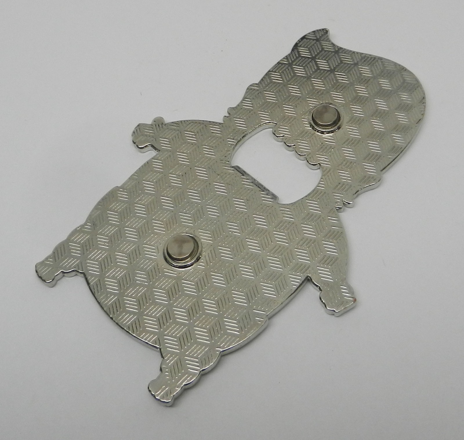 Anti Donald Trump “Baby Trump” in diaper magnetic metal & enamel bottle opener