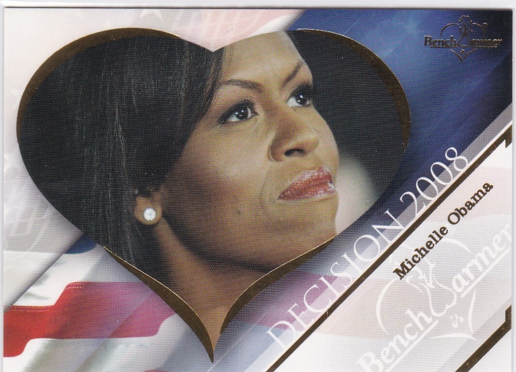 Michelle Obama 2022 Decision Vault Decision 2008 – Gold Foil #3 of 5