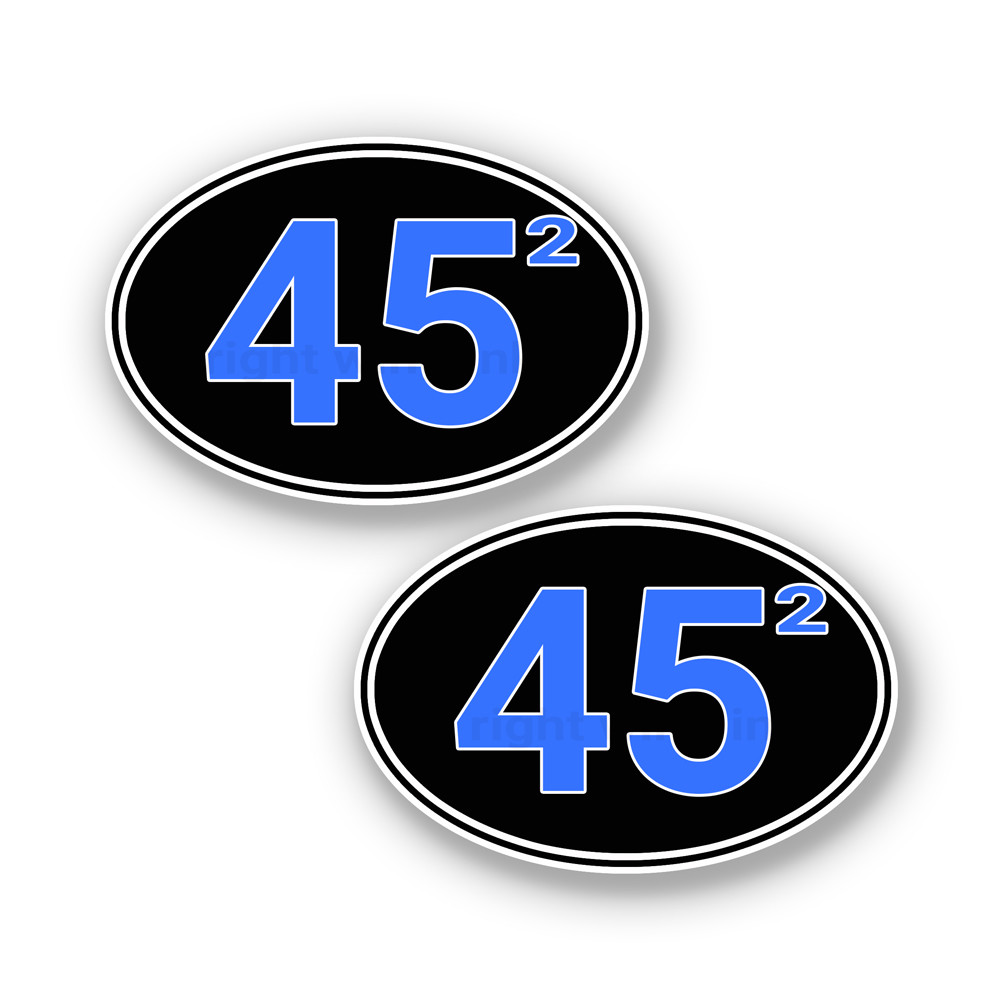 TRUMP 2nd term 2020 Political Bumper Stickers Oval Decals Black and Blue 5″x3″