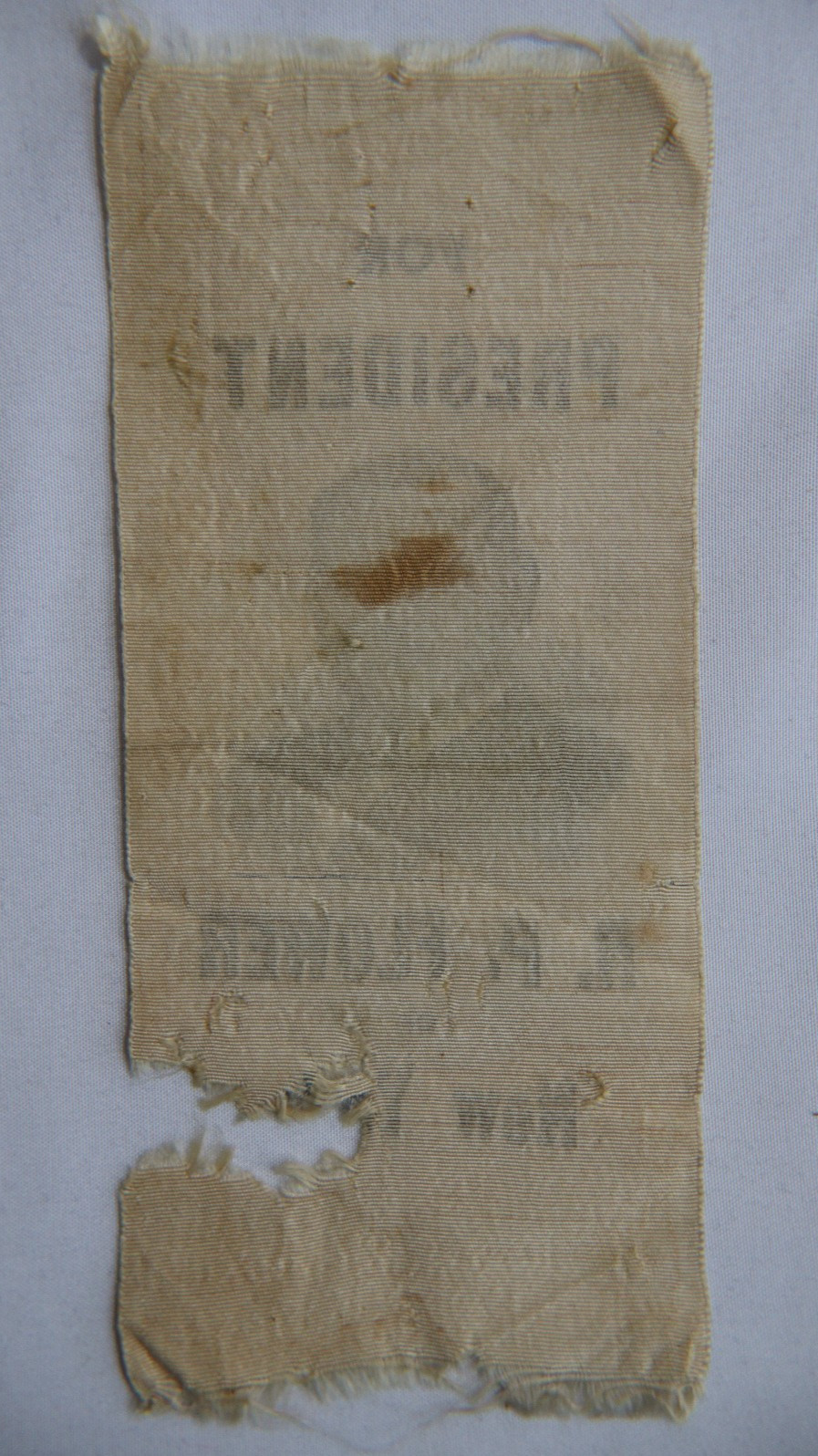 1884 R. P. Flower Campaign Ribbon – For President – New York Political USA Dem