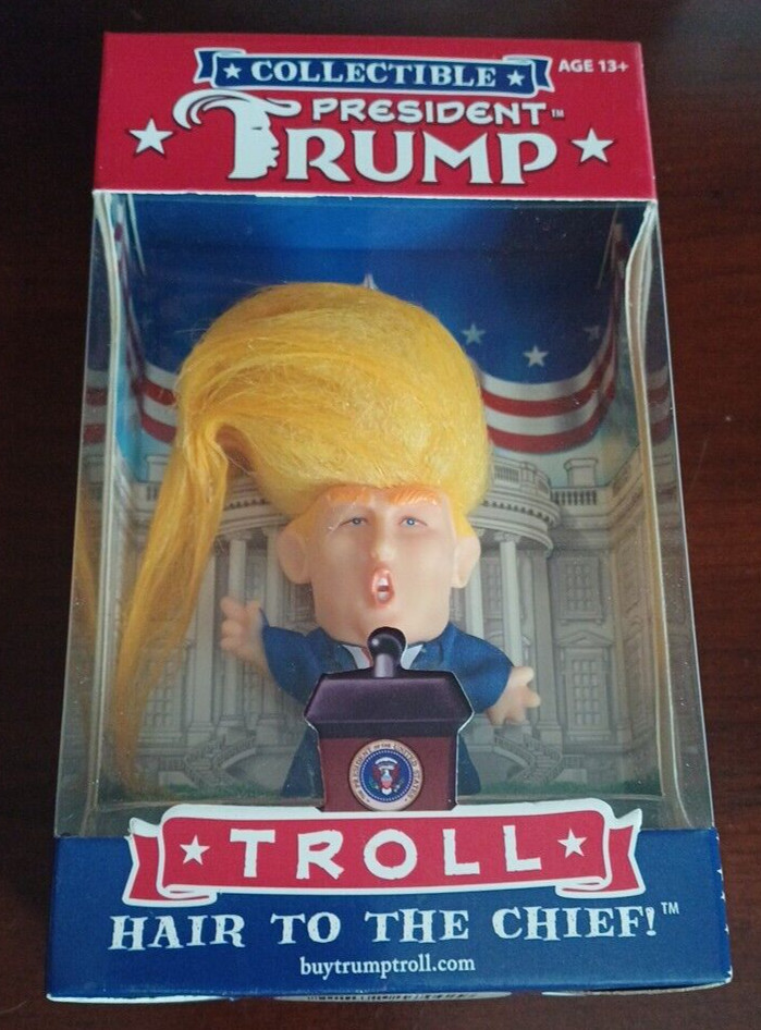 Trump Troll Doll Hair To The Cheif