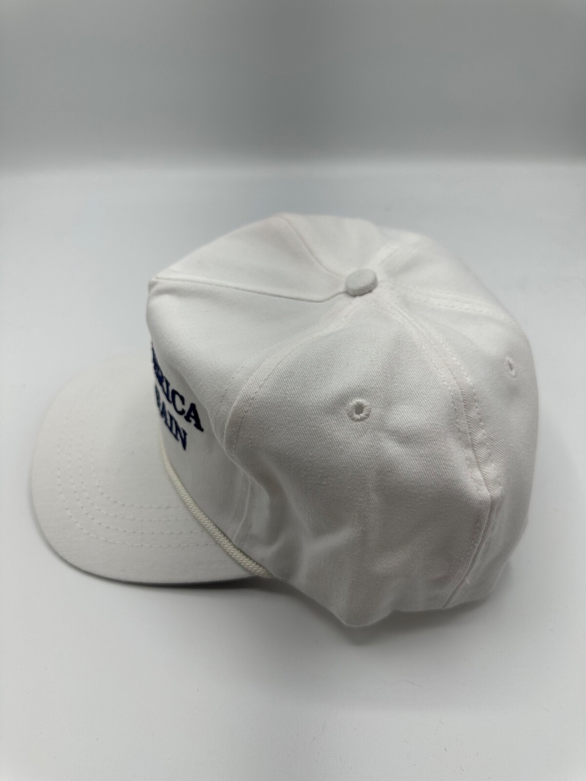Official Make America Great Again Trump Cali Fame White Snapback Hat Cap