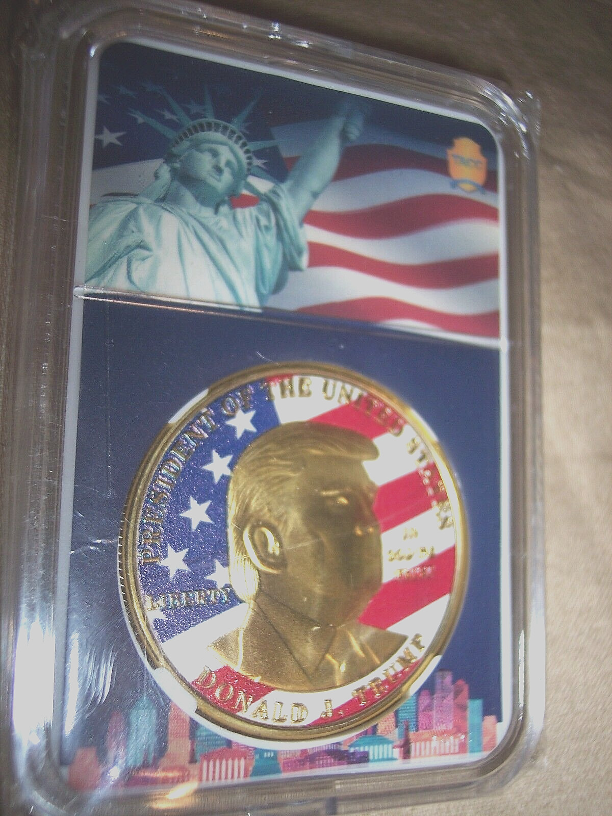 8 President Trump Coin Set Dont Tread On Me Coin Trump Coin Slab Trump Novelty