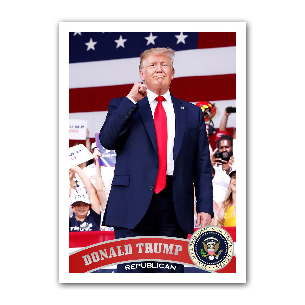 Donald Trump Novelty 2011 Style Presidential Baseball Card Republican 2020 MAGA