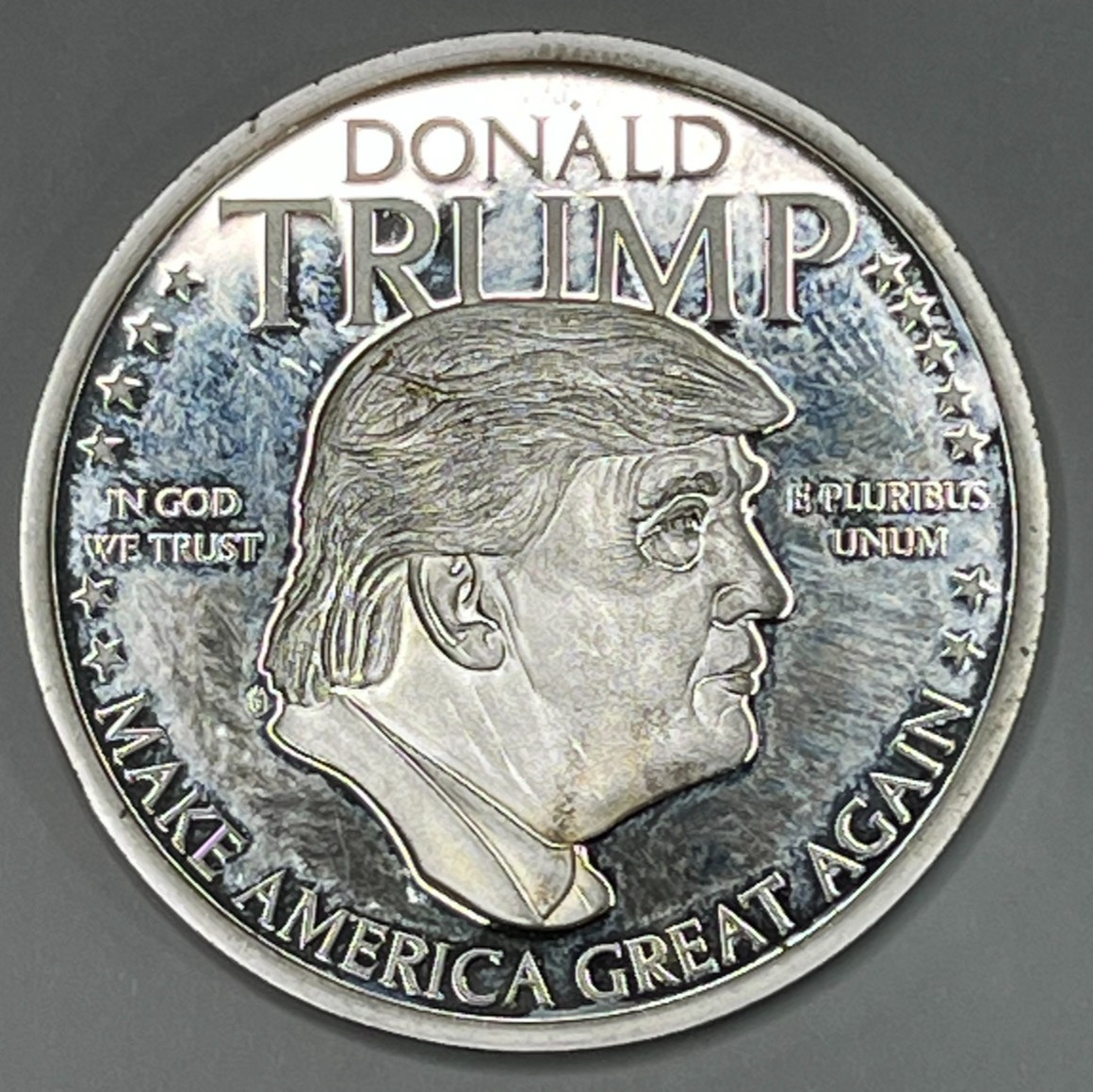 DONALD TRUMP MAKE AMERICA GREAT AGAIN COMMEMORATIVE COIN PROOF