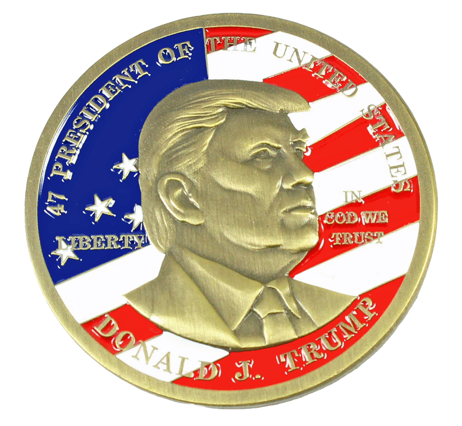 Donald J. Trump 47th President Of The United States Pin – Limited Edition 1,000