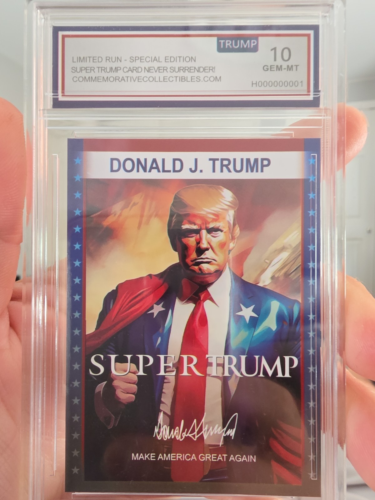 Donald Trump Superhero Lot