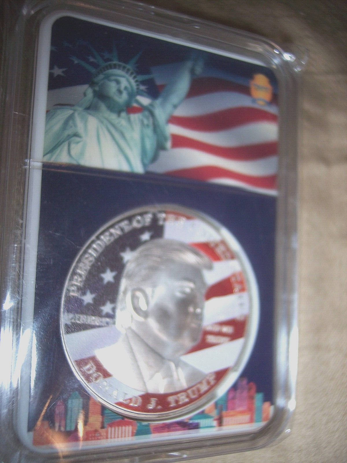 8 President Trump Coin Set Dont Tread On Me Coin Trump Coin Slab Trump Novelty