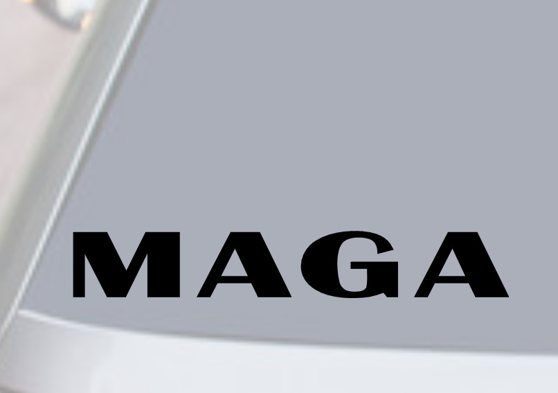 MAGA ~ PRESIDENT DONALD J. TRUMP Vinyl Decal Sticker Car 2024 YOU MISSED! FIGHT!