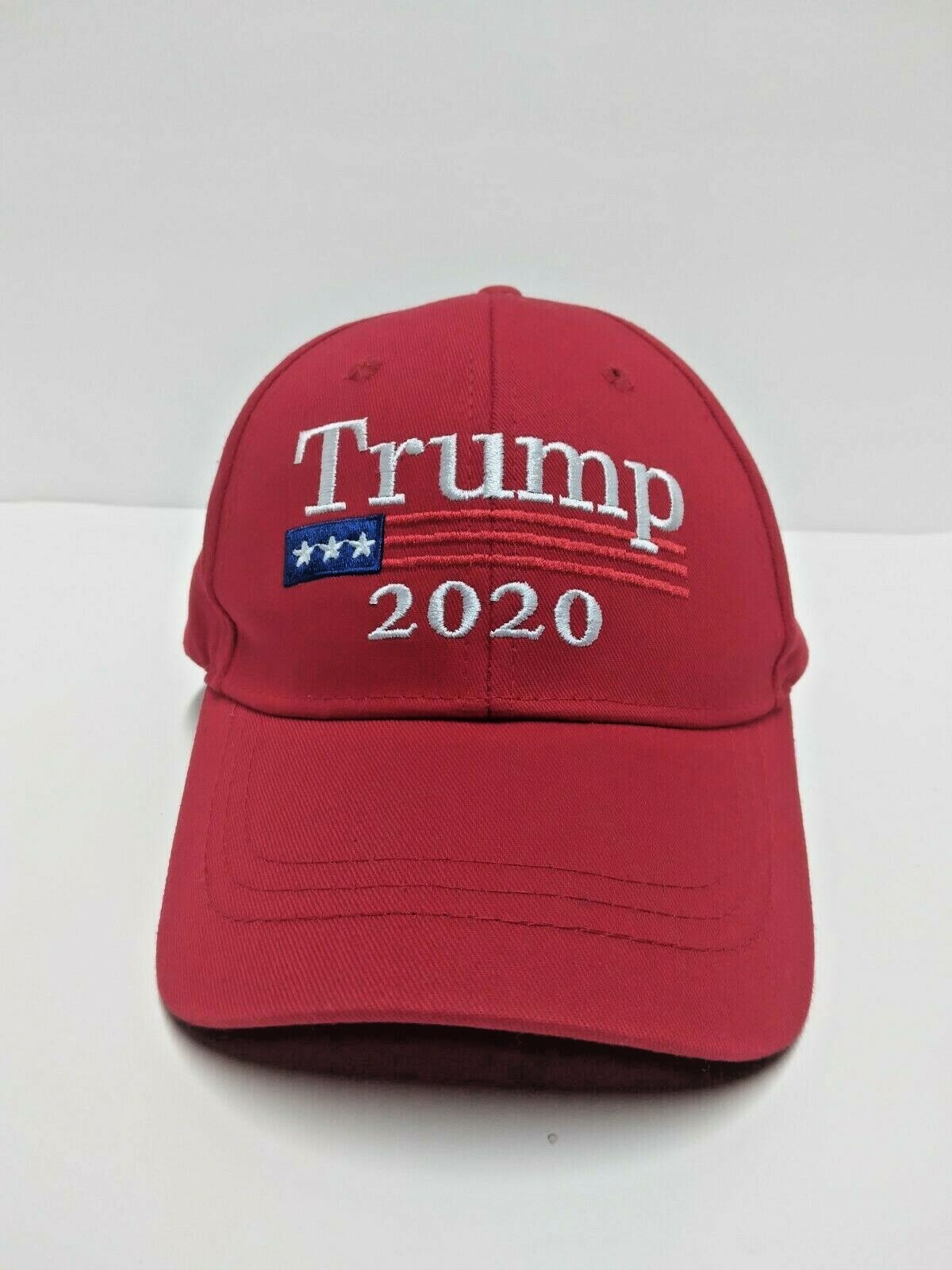 Trump 2020 Election Cap One Size Red Hook & Loop Adjustable Comfy Unisex Hat
