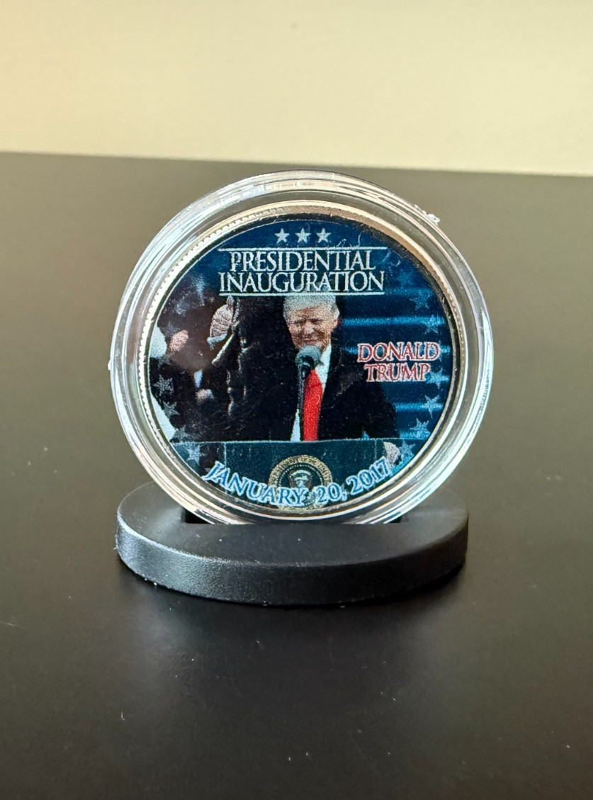 DONALD TRUMP U.S. JFK Half Dollar Coin 2017 PRESIDENTIAL INAUGURATION