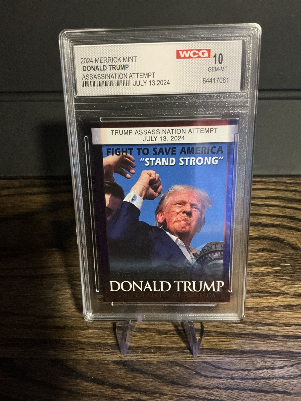 Donald Trump Assassination Attempt -Stand Strong & Fight, Fight, Fight!