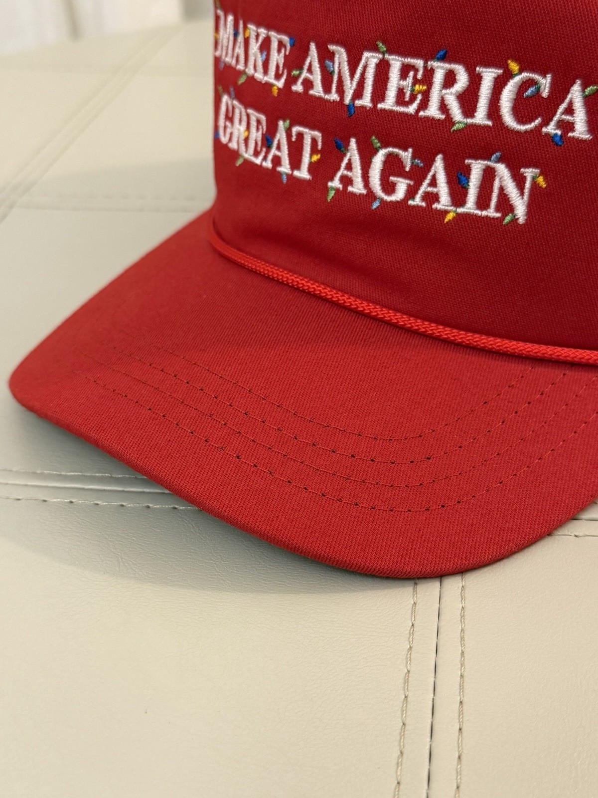 Official Trump Merry Christmas 2017 Red MAGA Make America Great Again Hat