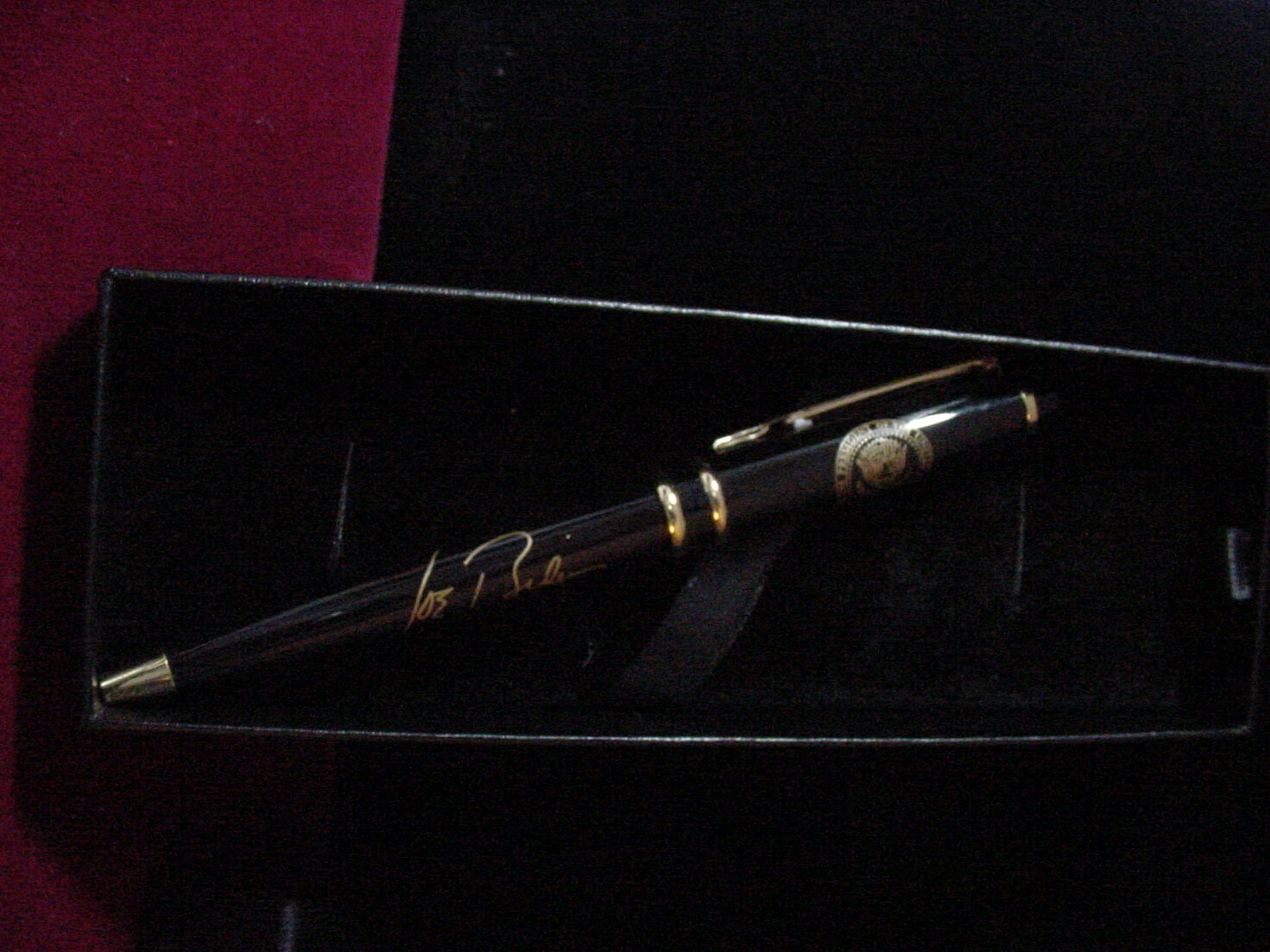 Presidential seal , President Joe Biden BLACK Ballpoint Pen – Free Shipping