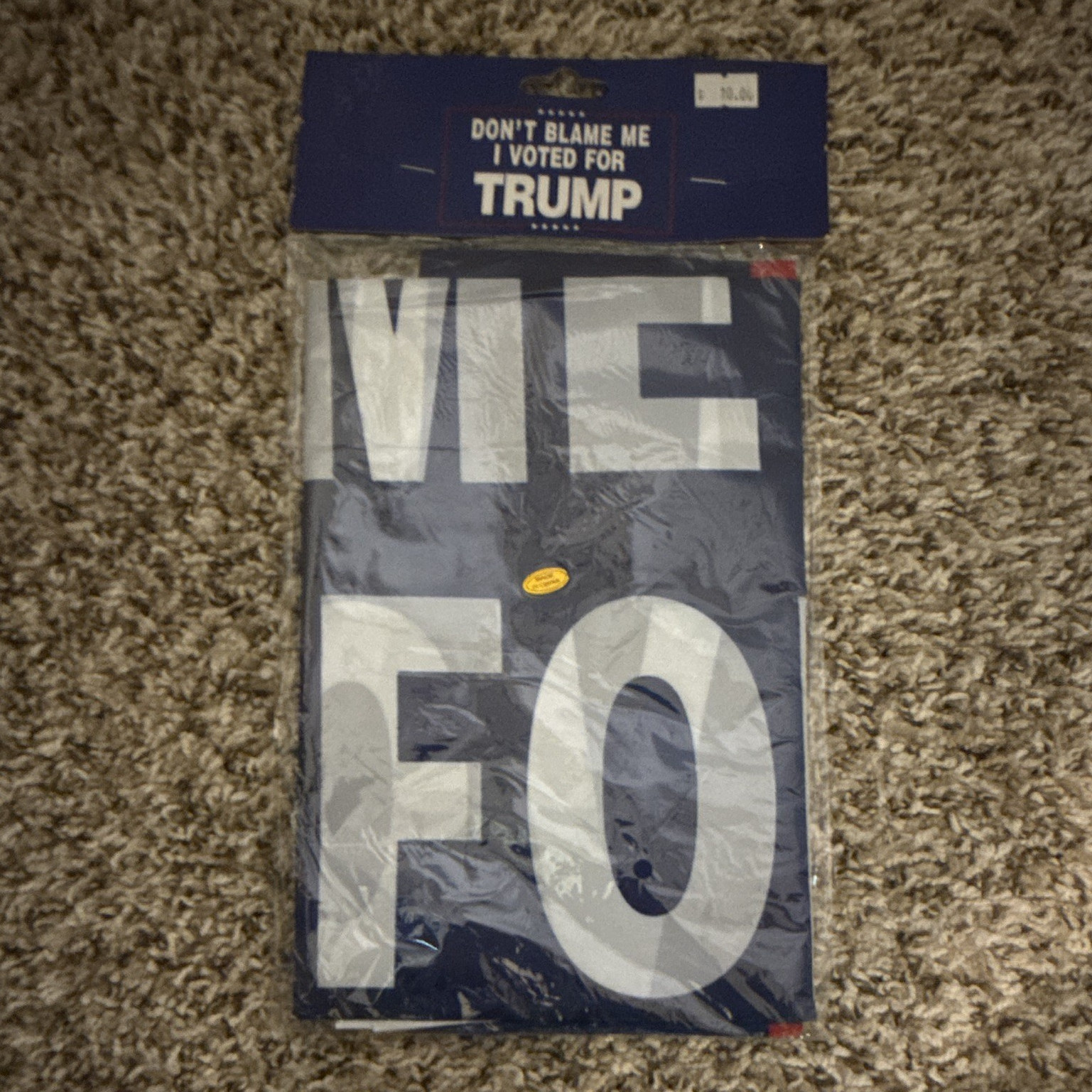 MAGA Flag Donald Trump Don’t Blame Me I Voted For Trump Banner USA