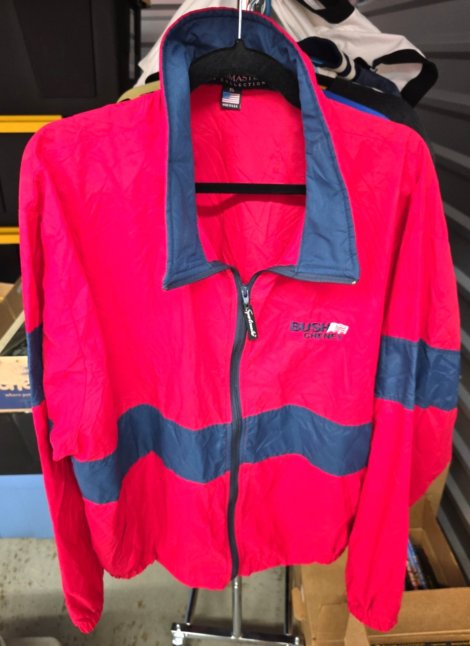Sportsmaster XL Bush/Cheney Presidential Campaign Windbreaker XL 2005