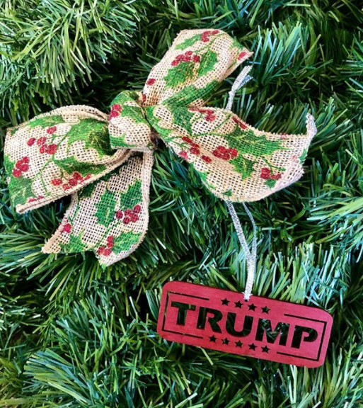Reseller Package x100: President Trump Premium Ornament (total of 100) *Handmade