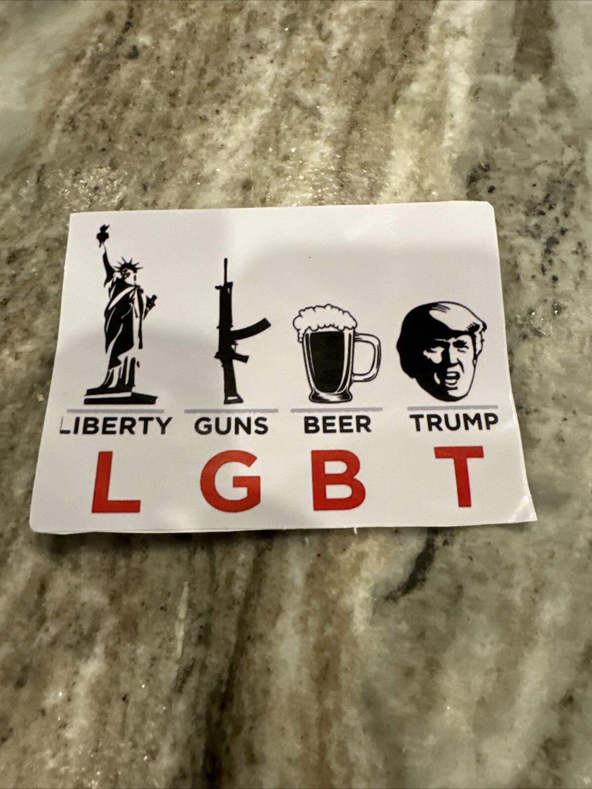 Trump Sticker Hand Made