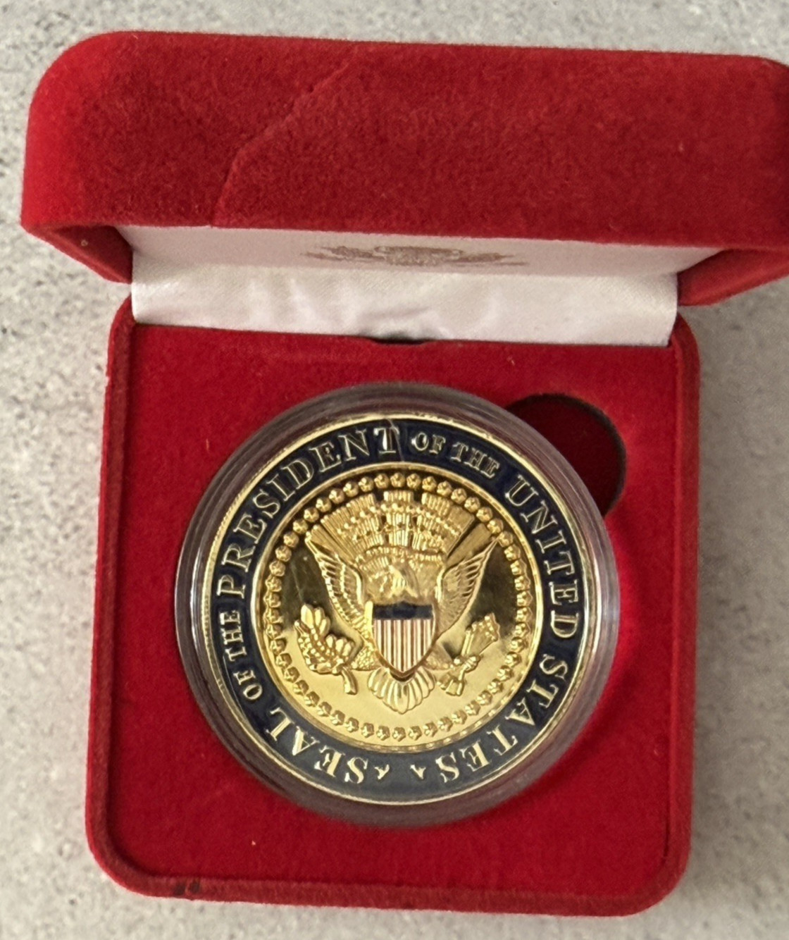 2024 Donald Trump Save America Again Colorized Coin No COA