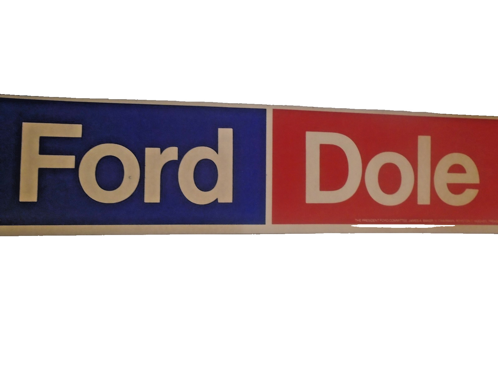 Ford Dole Bumper Sticker